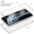 Miniatyrbilde 3 av 7: Deksel til iPhone 11 PRO 360° helkroppsbeskyttelse Silikondeksel foran og bak, allroundbeskyttelse med skjermbeskyttelse