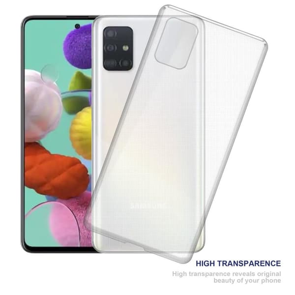 Samsung Galaxy A52 (4G / 5G) / A52s Cover Case Etui (Gennemsigtig)