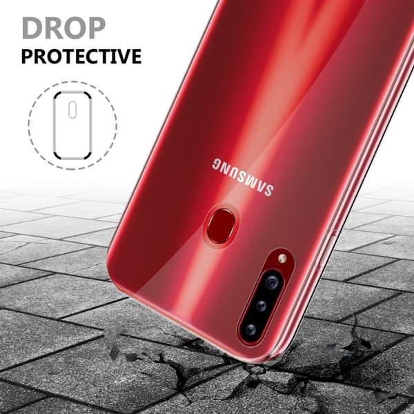 Cover Samsung Galaxy A20s Etui Case (Natur)
