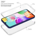 Miniatyrbilde 2 av 6: Deksel til Samsung Galaxy A41 360° helkroppsbeskyttelse Silikondeksel foran og bak, allroundbeskyttelse med skjermbeskyttelse