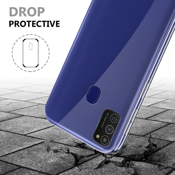 Samsung Galaxy M21 / M30s Suojakuori Suojakotelo 360° ympäryssuojaus näytönsuojuksen kanssa
