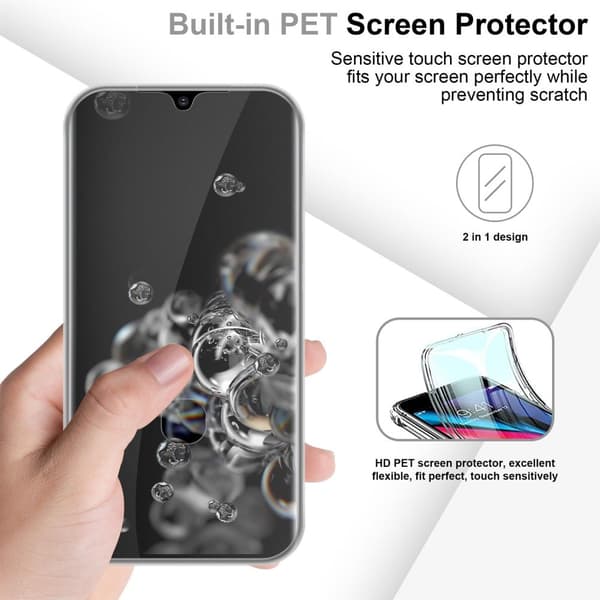 Samsung Galaxy S20 ULTRA Suojakuori Suojakotelo 360° ympäryssuojaus näytönsuojuksen kanssa
