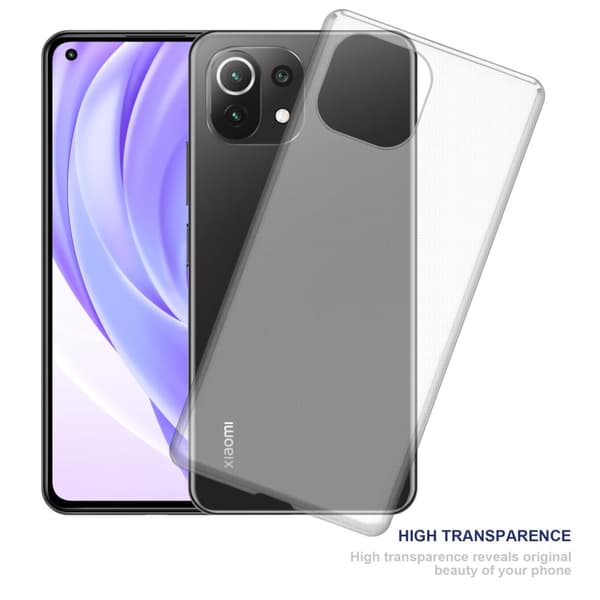 Xiaomi Mi 11 5G Suojakuori Suojakotelo valmistettu joustavasta TPU-silikonista
