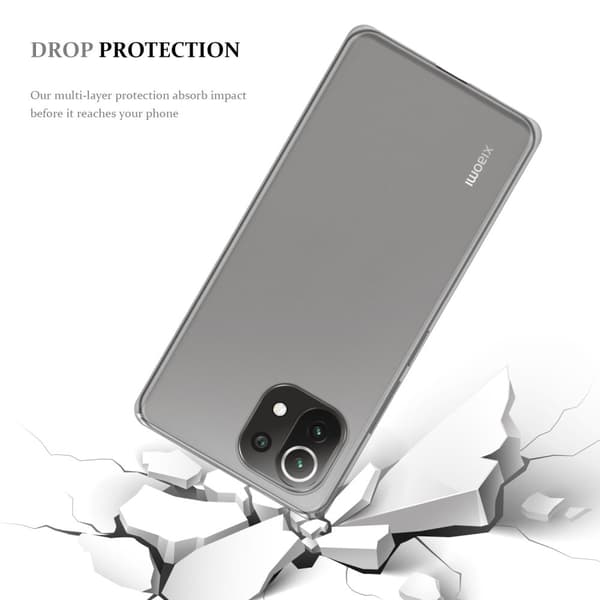 Xiaomi Mi 11 5G Suojakuori Suojakotelo valmistettu joustavasta TPU-silikonista