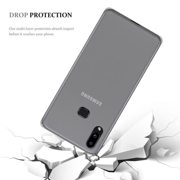 Samsung Galaxy A10s / M01s Skal Skal Fodral av flexibelt TPU-silikon Mobilskydd
