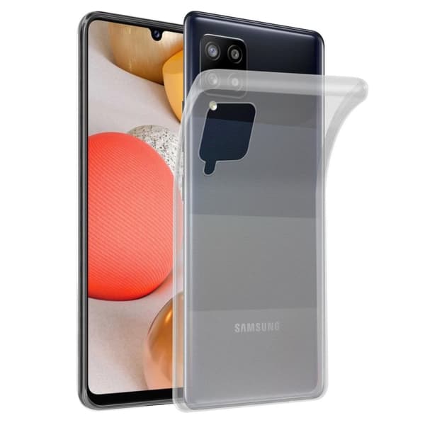 Samsung Galaxy A42 4G Skal Skal Fodral av flexibelt TPU-silikon Mobilskydd