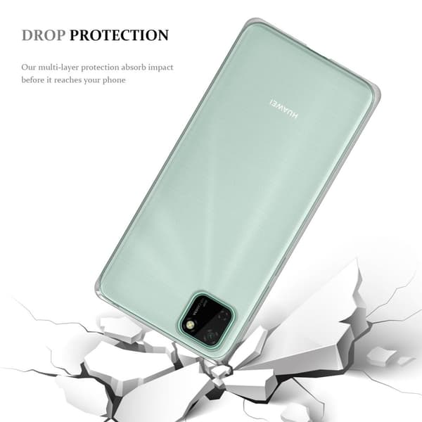 Honor 9S / Huawei Y5P Skal Skal Fodral av flexibelt TPU-silikon Mobilskydd