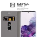 Pikkukuva 4 / 8: Samsung Galaxy S20 Suojakotelo Suojakuori Lompakkokotelo Matkapuhelinkotelo jossa magneettisuljenta, jalusta-toiminto ja korttitasku