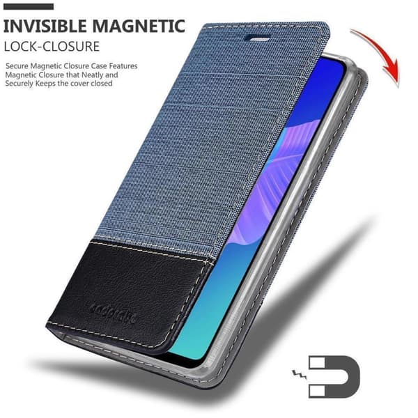 Huawei NOVA 6 SE / P40 LITE / NOVA 7i Suojakotelo Suojakuori Lompakkokotelo Matkapuhelinkotelo jossa magneettisuljenta, jalusta-toiminto ja