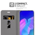 Miniatyrbild 8 av 11: Huawei NOVA 6 SE / P40 LITE / NOVA 7i Skal Plånboksfodral med magnetisk stängning, ståfunktion och kortficka