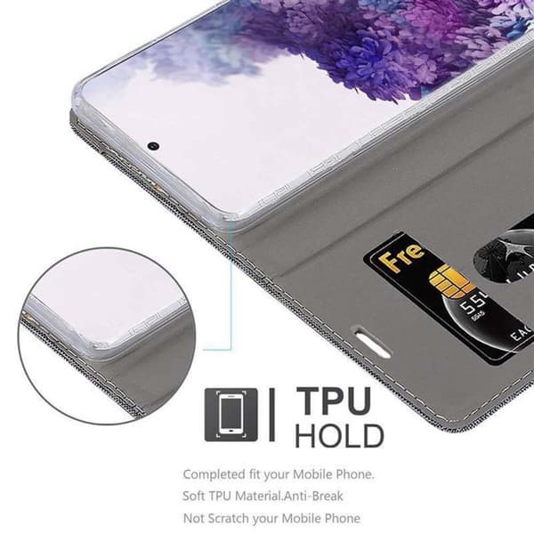 Samsung Galaxy S20 PLUS Suojakotelo Suojakuori Lompakkokotelo Matkapuhelinkotelo jossa magneettisuljenta, jalusta-toiminto ja korttitasku