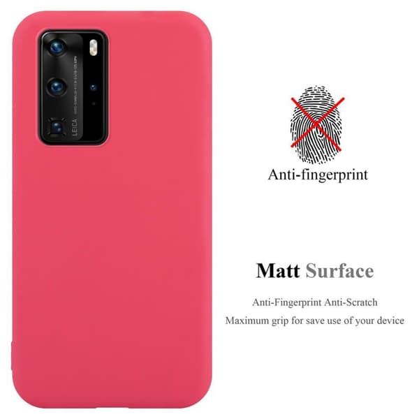 Huawei P40 PRO / P40 PRO+ Skal Fodral Case Cover Mobilskydd av flexibelt TPU-silikon