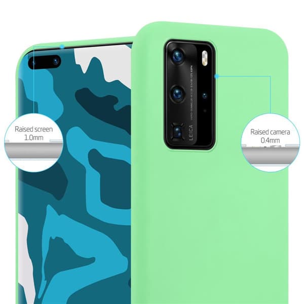 Huawei P40 PRO / P40 PRO+ Skal Fodral Case Cover Mobilskydd av flexibelt TPU-silikon