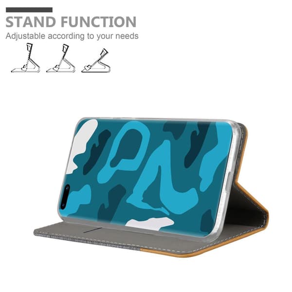Huawei P40 PRO / P40 PRO+ Skal Plånboksfodral med magnetisk stängning, ståfunktion och kortficka
