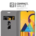 Pikkukuva 4 / 8: Samsung Galaxy M21 / M30s Suojakotelo Suojakuori Lompakkokotelo Matkapuhelinkotelo jossa magneettisuljenta, jalusta-toiminto ja korttitasku