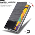 Pikkukuva 7 / 8: Samsung Galaxy M21 / M30s Suojakotelo Suojakuori Lompakkokotelo Matkapuhelinkotelo jossa magneettisuljenta, jalusta-toiminto ja korttitasku