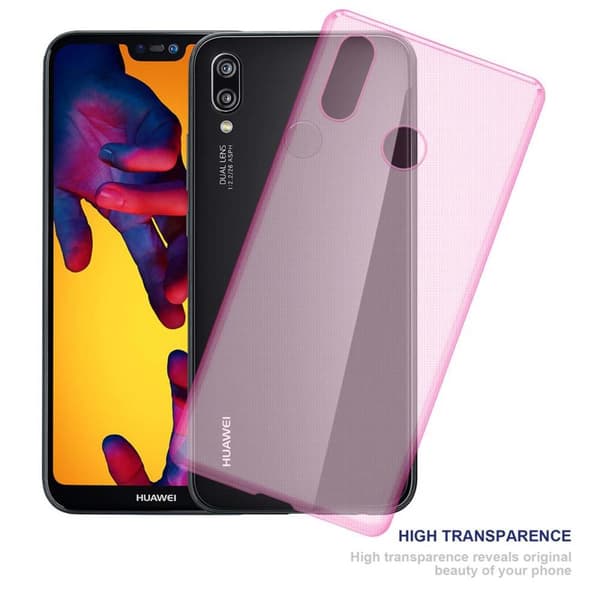Huawei P20 LITE 2018 / NOVA 3E Suojakuori Suojakotelo valmistettu joustavasta TPU-silikonista