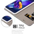 Pikkukuva 3 / 7: Honor 6C PRO Suojakotelo Suojakuori Lompakkokotelo Matkapuhelinkotelo jossa magneettisuljenta, jalusta-toiminto ja korttitasku