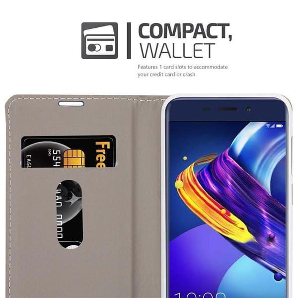 Honor 6C PRO Suojakotelo Suojakuori Lompakkokotelo Matkapuhelinkotelo jossa magneettisuljenta, jalusta-toiminto ja korttitasku