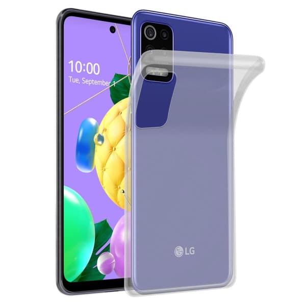 LG K52 / K62 / Q52 Skal Skal Fodral av flexibelt TPU-silikon Mobilskydd