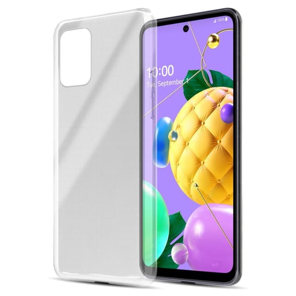 LG K52 / K62 / Q52 Skal Skal Fodral av flexibelt TPU-silikon Mobilskydd