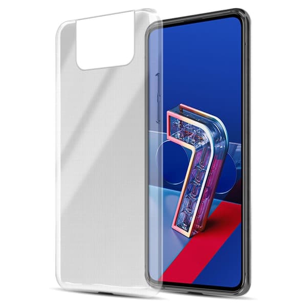 Asus ZenFone 7 Suojakuori Suojakotelo valmistettu joustavasta TPU-silikonista