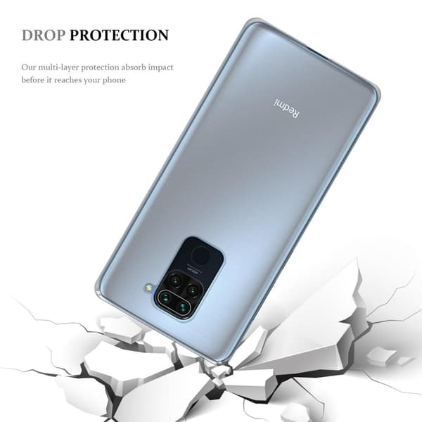 Xiaomi RedMi 10X 4G Suojakuori Suojakotelo valmistettu joustavasta TPU-silikonista
