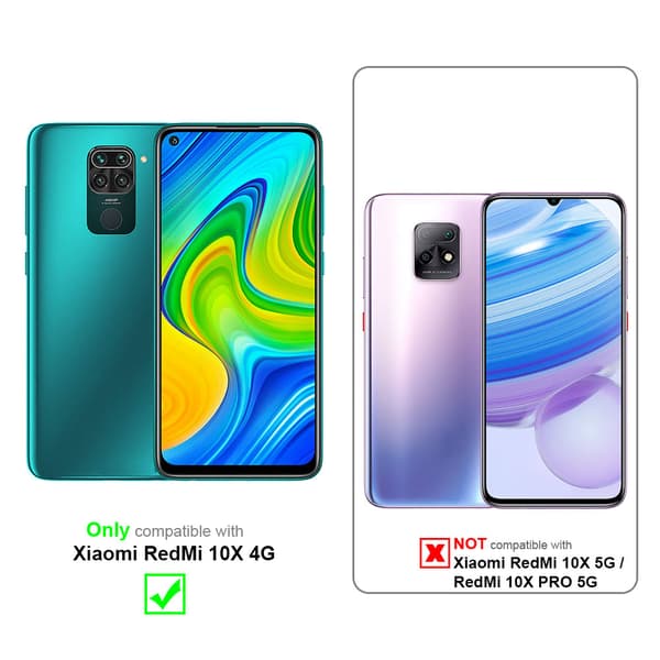 Xiaomi RedMi 10X 4G Suojakuori Suojakotelo valmistettu joustavasta TPU-silikonista