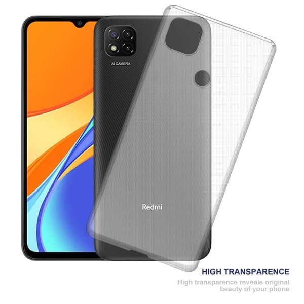 Xiaomi RedMi 9C Suojakuori Suojakotelo valmistettu joustavasta TPU-silikonista