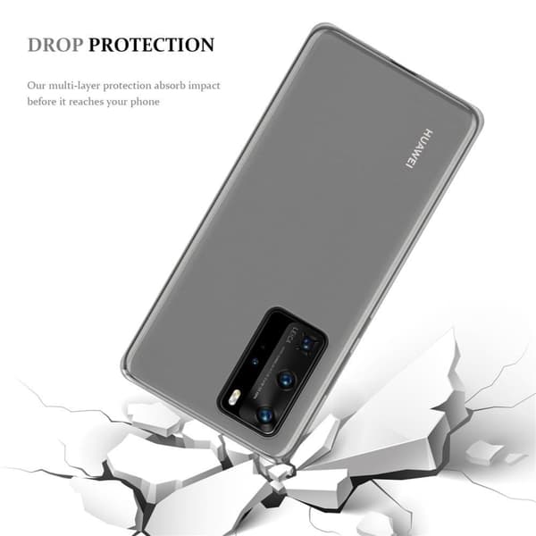 Huawei P40 Suojakuori Suojakotelo valmistettu joustavasta TPU-silikonista