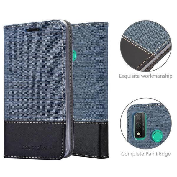 Deksel til Huawei P SMART 2020 Lommebokdeksel med magnetisk lukking, stativfunksjon og kortlomme