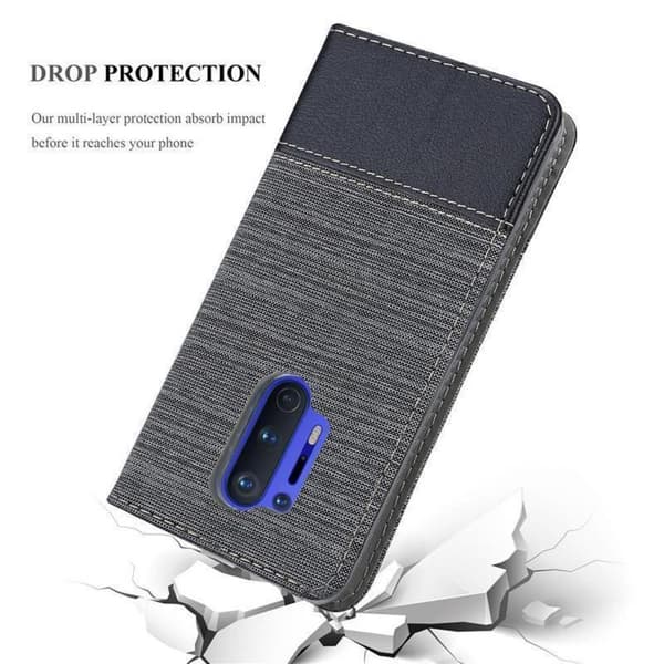 OnePlus 8 PRO Suojakotelo Suojakuori Lompakkokotelo Matkapuhelinkotelo jossa magneettisuljenta, jalusta-toiminto ja korttitasku