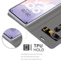 Miniatyrbilde 5 av 8: Deksel til Huawei NOVA 7 SE Lommebokdeksel med magnetisk lukking, stativfunksjon og kortlomme