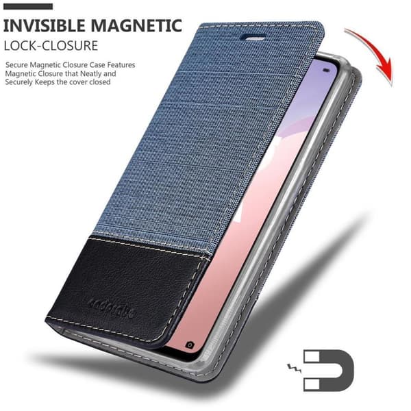 Deksel til Huawei NOVA 7 SE Lommebokdeksel med magnetisk lukking, stativfunksjon og kortlomme
