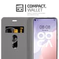 Miniatyrbilde 4 av 9: Deksel til Huawei NOVA 7 SE Lommebokdeksel med magnetisk lukking, stativfunksjon og kortlomme