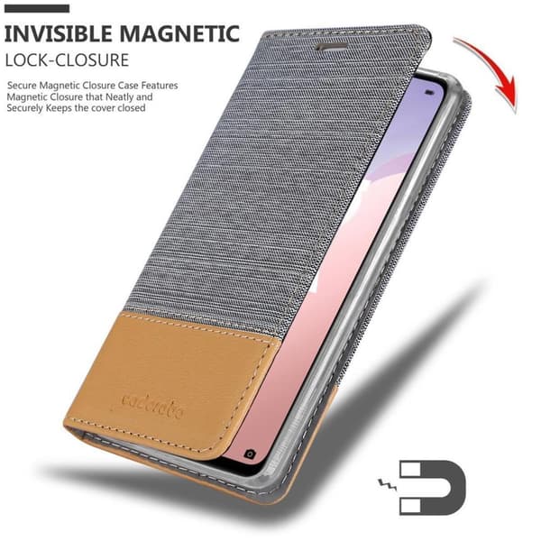Deksel til Huawei NOVA 7 SE Lommebokdeksel med magnetisk lukking, stativfunksjon og kortlomme