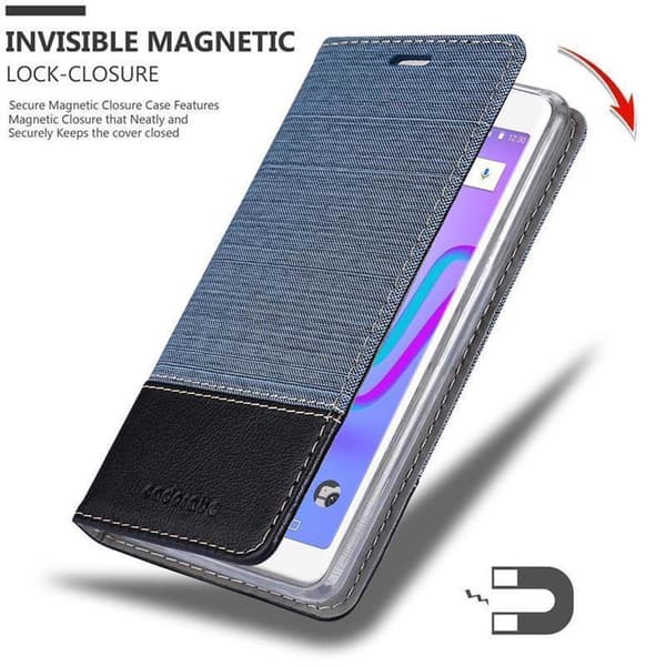 Deksel til WIKO JERRY 3 Lommebokdeksel med magnetisk lukking, stativfunksjon og kortlomme
