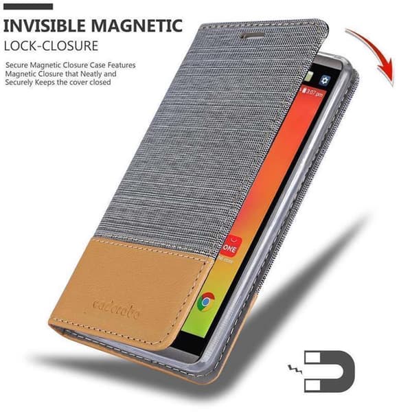 LG V20 Suojakotelo Suojakuori Lompakkokotelo Matkapuhelinkotelo jossa magneettisuljenta, jalusta-toiminto ja korttitasku