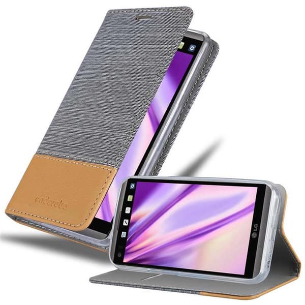 LG V20 Suojakotelo Suojakuori Lompakkokotelo Matkapuhelinkotelo jossa magneettisuljenta, jalusta-toiminto ja korttitasku