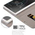 Miniatyrbilde 4 av 7: Deksel til Sony Xperia L1 Lommebokdeksel med magnetisk lukking, stativfunksjon og kortlomme