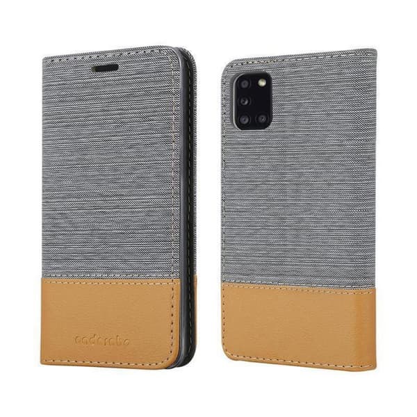 Deksel til Samsung Galaxy A31 Lommebokdeksel med magnetisk lukking, stativfunksjon og kortlomme