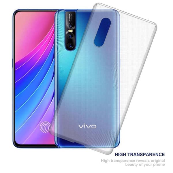 Vivo V15 PRO Suojakuori Suojakotelo valmistettu joustavasta TPU-silikonista