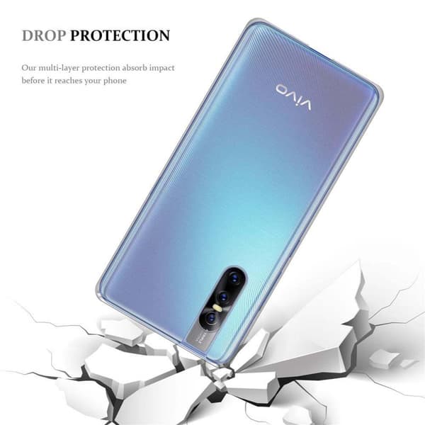 Vivo V15 PRO Suojakuori Suojakotelo valmistettu joustavasta TPU-silikonista