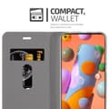 Miniatyrbilde 3 av 8: Deksel til Samsung Galaxy A11 / M11 Lommebokdeksel med magnetisk lukking, stativfunksjon og kortlomme