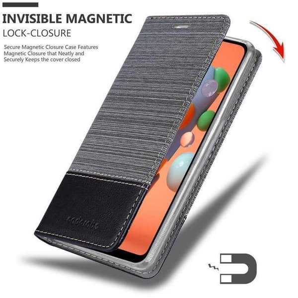 Deksel til Samsung Galaxy A11 / M11 Lommebokdeksel med magnetisk lukking, stativfunksjon og kortlomme