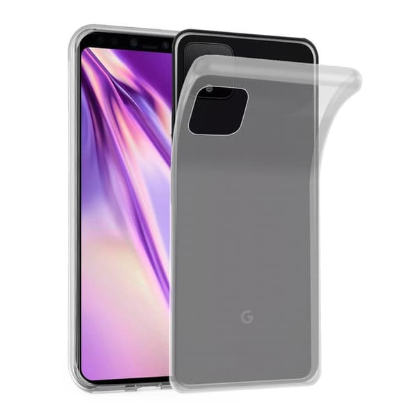 Google PIXEL 4 Suojakuori Suojakotelo valmistettu joustavasta TPU-silikonista TÄYSIN LÄPINÄKYVÄ