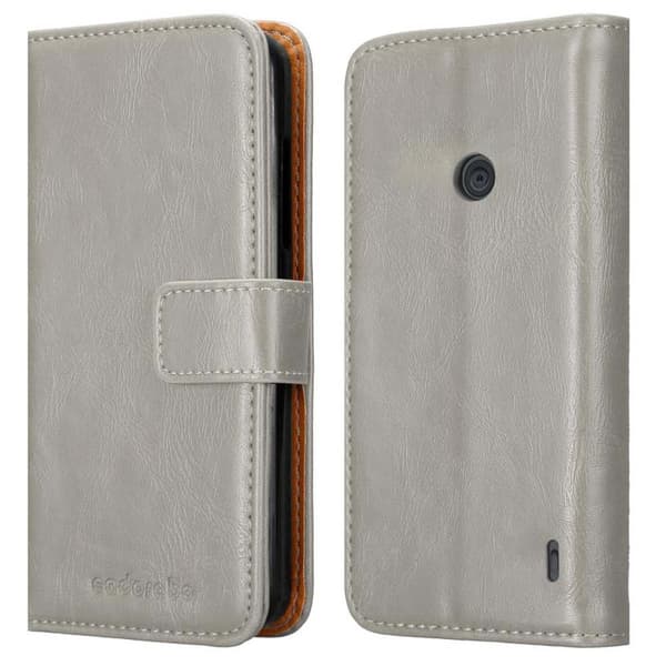 Nokia Lumia 520 / 521 Plånboksfodral Skal Mobilskyddmed magnetisk stängning, ståfunktion och kortficka