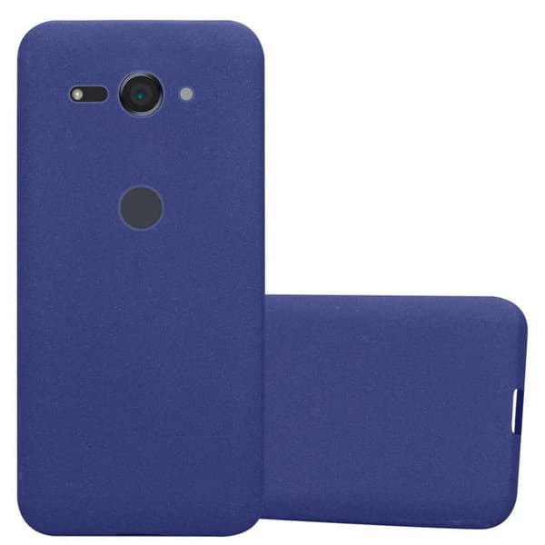 Cover Sony Xperia XZ2 COMPACT Etui Case () FROST MØRKEBLÅ Cover Sony Xperia XZ2 COMPACT Etui Case () FROST MØRKEBLÅ