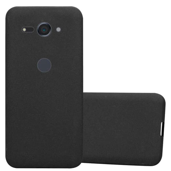Deksel til Sony Xperia XZ2 COMPACT FROSEN SVART Deksel til Sony Xperia XZ2 COMPACT FROSEN SVART