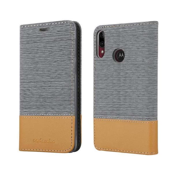 Motorola MOTO E6 PLUS Suojakotelo Suojakuori Lompakkokotelo Matkapuhelinkotelo jossa magneettisuljenta, jalusta-toiminto ja korttitasku